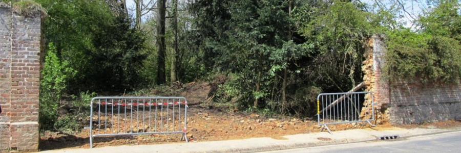 Aquitroc petite demolition cloture